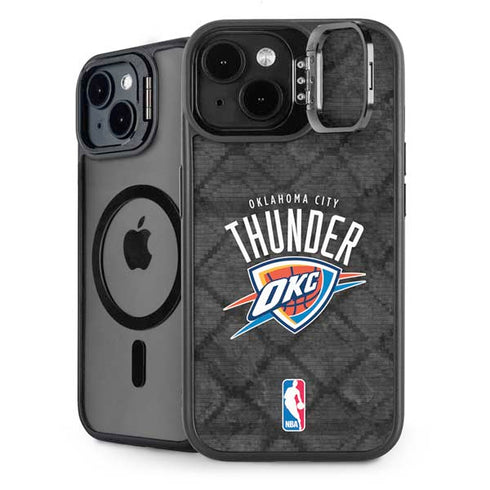 NBA Oklahoma City Thunder Dark Rust iPhone 14 Kickstand Case